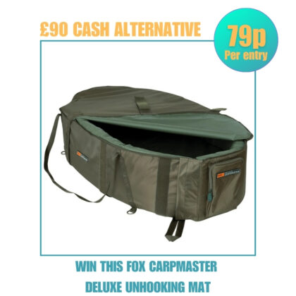 Win this Fox Carpmaster Deluxe Unhooking Mat for just 79p!