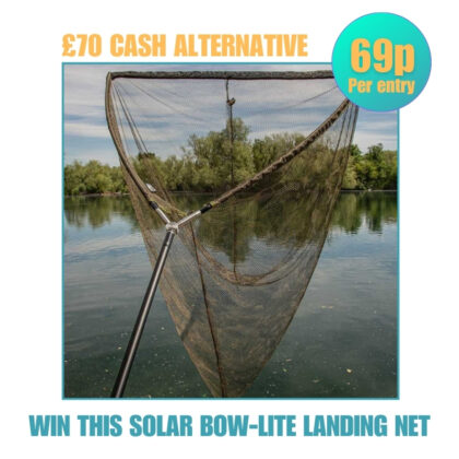 Win this Solar Bow-Lite Landing Net 42" for just 69p!