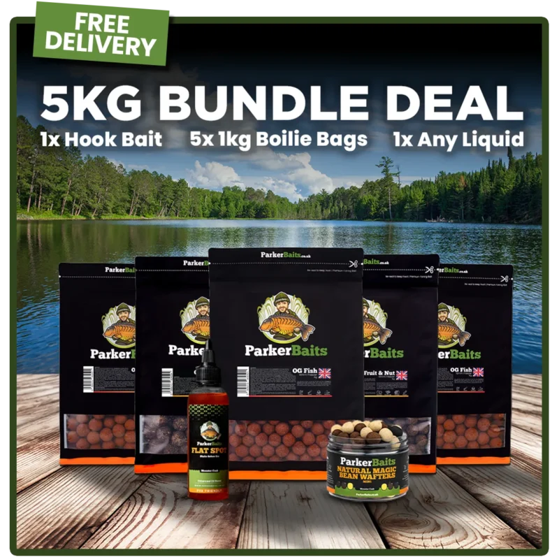 Win a 5KG Parker Baits Bait Bundle for just 49p!