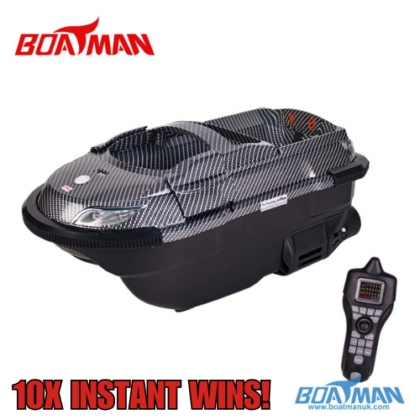 Win a Boatman Vulcan Carbon Basic Bait Boat for just £2.49p!